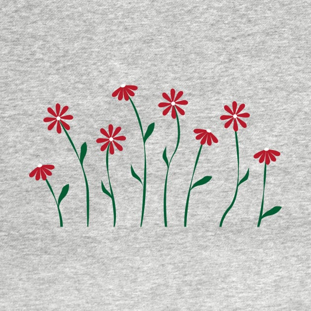 Tiny little red flowers by mithalimvk